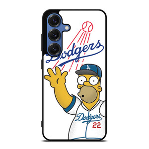 LOS ANGELES DODGERS THE SIMPSONS Samsung Galaxy S25 Case Cover