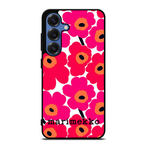 MARIMEKKO UNIKO RED FLOWER Samsung Galaxy S25 Case Cover MARIMEKKO UNIKO RED FLOWER Samsung Galaxy S25 Case Cover