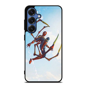 MARVEL SPIDERMAN IRON MODE Samsung Galaxy S25 Case Cover