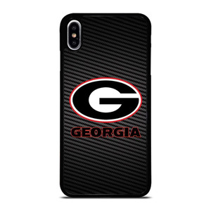 UNIVERSITY GEORGIA CARBON SYMBOL iPhone XS Max Case Cover
