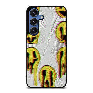 MELTED SMILEY FACE Samsung Galaxy S25 Case Cover