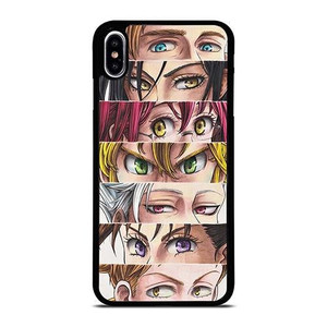 7 SEVEN DEADLY SINS ANIME EYE CHARACTER iPhone XS Max Case Cover