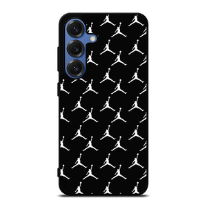 MICHAEL JORDAN SYMBOL BLACK PATTERN Samsung Galaxy S25 Case Cover
