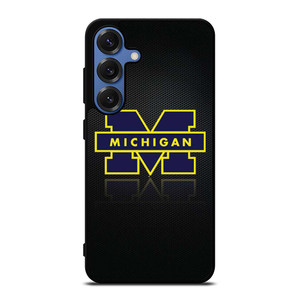MICHIGAN WOLVERINES METAL LOGO Samsung Galaxy S25 Case Cover