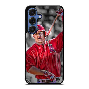 MIKE TROUT BASEBALL LOS ANGELES ANGELS Samsung Galaxy S25 Case Cover