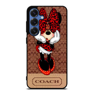 MINNIE MOUSE COACH 2 Samsung Galaxy S25 Case Cover