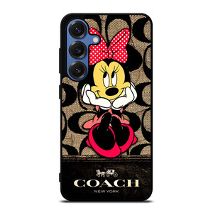 MINNIE MOUSE COACH Samsung Galaxy S25 Case Cover
