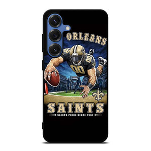 NEW ORLEANS SAINTS NFL ART Samsung Galaxy S25 Case Cover
