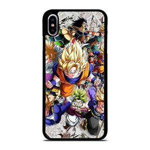 ALL SAIYAN DRAGON BALL iPhone XS Max Case Cover ALL SAIYAN DRAGON BALL iPhone XS Max Case Cover