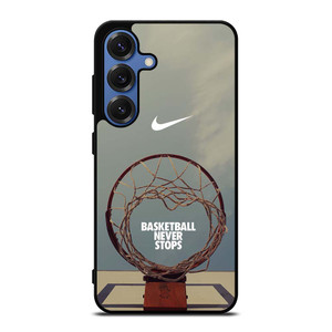 NIKE BASKETBALL NEVER STOPS RING Samsung Galaxy S25 Case Cover