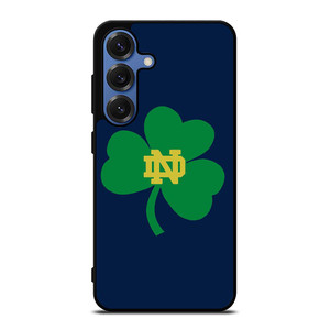 NOTRE DAME FIGHTING IRISH CLOVER LOGO Samsung Galaxy S25 Case Cover NOTRE DAME FIGHTING IRISH CLOVER LOGO Samsung Galaxy S25 Case Cover