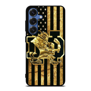 NOTRE DAME FIGHTING IRISH GOLD Samsung Galaxy S25 Case Cover