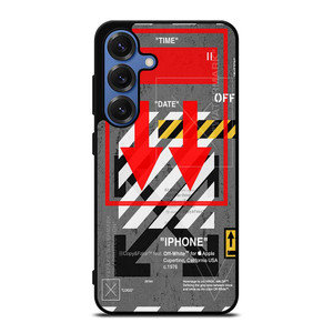 OFF WHITE ARROW DOWN Samsung Galaxy S25 Case Cover OFF WHITE ARROW DOWN Samsung Galaxy S25 Case Cover