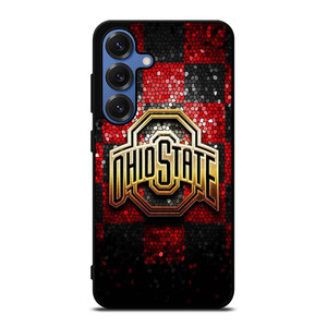 OHIO STATE LOGO FOOTBALL MOZAIC ICON Samsung Galaxy S25 Case Cover