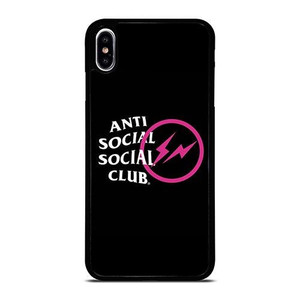 ANTI SOCIAL CLUB X FRAGMENT DESIGN iPhone XS Max Case Cover ANTI SOCIAL CLUB X FRAGMENT DESIGN iPhone XS Max Case Cover