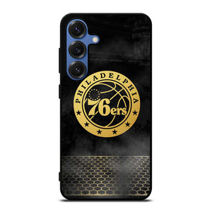 PHILADELPHIA 76ERS GOLD LOGO Samsung Galaxy S25 Case Cover