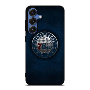 PHILADELPHIA 76ERS METAL LOGO Samsung Galaxy S25 Case Cover PHILADELPHIA 76ERS METAL LOGO Samsung Galaxy S25 Case Cover
