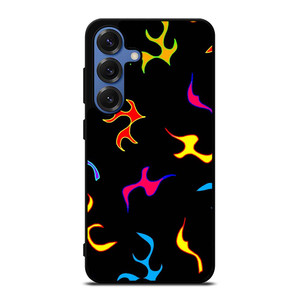 PLAYFUL FIRE PATTERN Samsung Galaxy S25 Case Cover