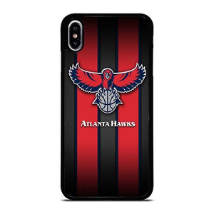 ATLANTA HAWKS STRIPE LOGO iPhone XS Max Case Cover