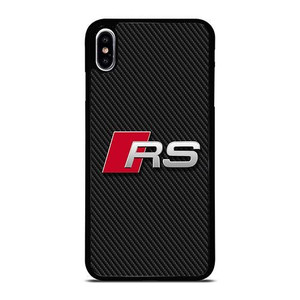 AUDI RS CARBON LOGO iPhone XS Max Case Cover