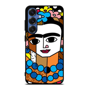 ROMERO BRITTO FRIDA KAHLO Samsung Galaxy S25 Case Cover ROMERO BRITTO FRIDA KAHLO Samsung Galaxy S25 Case Cover