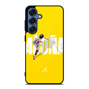 RONALD ACUNA JR ATLANTA BRAVES 13 Samsung Galaxy S25 Case Cover RONALD ACUNA JR ATLANTA BRAVES 13 Samsung Galaxy S25 Case Cover
