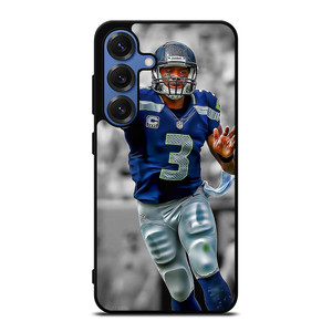 RUSSELL WILSON SEATTLE SEAHAWK Samsung Galaxy S25 Case Cover RUSSELL WILSON SEATTLE SEAHAWK Samsung Galaxy S25 Case Cover