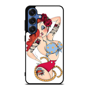 SAILOR JERRY TATTOO JESSICA RABBIT Samsung Galaxy S25 Case Cover SAILOR JERRY TATTOO JESSICA RABBIT Samsung Galaxy S25 Case Cover