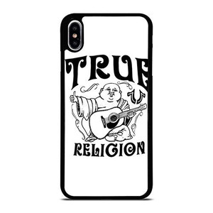BIG BUDDHA TRUE RELIGION OFF WHITE iPhone XS Max Case Cover BIG BUDDHA TRUE RELIGION OFF WHITE iPhone XS Max Case Cover