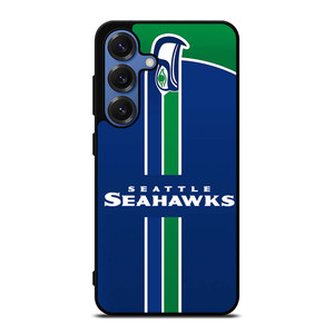 SEATTLE SEAHAWKS VERTICAL LOGO Samsung Galaxy S25 Case Cover