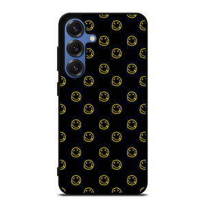 SMILEY FACE NIRVANA PATTERN Samsung Galaxy S25 Case Cover