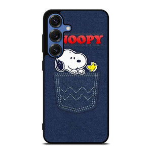 SNOOPY IN POCKET CARTOON Samsung Galaxy S25 Case Cover SNOOPY IN POCKET CARTOON Samsung Galaxy S25 Case Cover