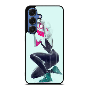 SPIDER VERSE SPIDER GWEN SPIDER WOMAN Samsung Galaxy S25 Case Cover