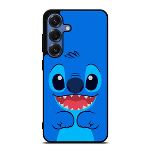 STITCH BLUE CARTOON CHARACTER Samsung Galaxy S25 Case Cover STITCH BLUE CARTOON CHARACTER Samsung Galaxy S25 Case Cover