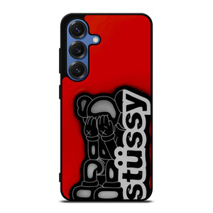 STUSSY X KAWS Samsung Galaxy S25 Case Cover STUSSY X KAWS Samsung Galaxy S25 Case Cover