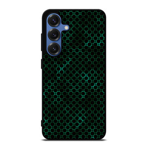 STYLISH HEXAGONAL GREEN PATTERN Samsung Galaxy S25 Case Cover