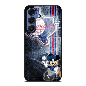 TEXAS RANGERS MICKEY MOUSE BASEBALL CLUB Samsung Galaxy S25 Case Cover
