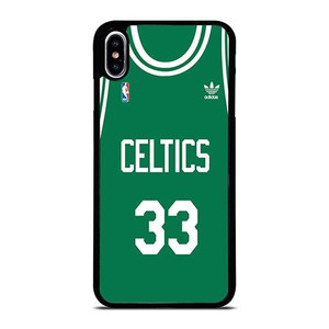 BOSTON CELTICS LARRY BIRD 33 JERSEY iPhone XS Max Case Cover BOSTON CELTICS LARRY BIRD 33 JERSEY iPhone XS Max Case Cover
