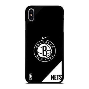 BROOKLYN NETS NIKE NBA LOGO iPhone XS Max Case Cover BROOKLYN NETS NIKE NBA LOGO iPhone XS Max Case Cover