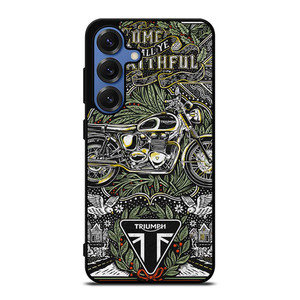 TRIUMPH MOTORCYCLE POSTER Samsung Galaxy S25 Case Cover