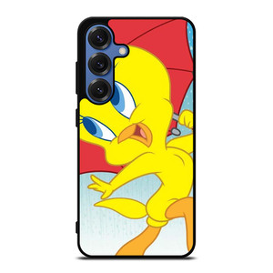 TWEETY BIRD AND UMBRELLA Samsung Galaxy S25 Case Cover