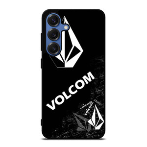 VOLCOM BLACK LOGO Samsung Galaxy S25 Case Cover