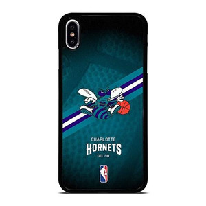 CHARLOTTE HORNETS NBA TEAM iPhone XS Max Case Cover CHARLOTTE HORNETS NBA TEAM iPhone XS Max Case Cover