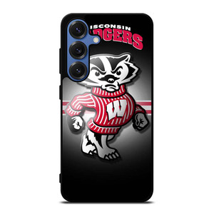 WISCONSIN BADGER FOOTBALL LOGO Samsung Galaxy S25 Case Cover WISCONSIN BADGER FOOTBALL LOGO Samsung Galaxy S25 Case Cover