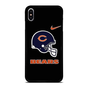 CHICAGO BEARS NFL HELMET NIKE iPhone XS Max Case Cover CHICAGO BEARS NFL HELMET NIKE iPhone XS Max Case Cover