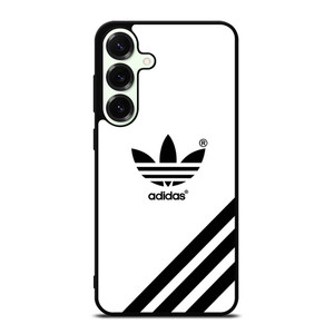 ADIDAS LOGO WHITE CLASSIC STRIPES Samsung Galaxy S25 Plus Case Cover ADIDAS LOGO WHITE CLASSIC STRIPES Samsung Galaxy S25 Plus Case Cover