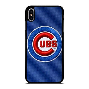 CHICAGO CUBS EMBOIRED LOGO iPhone XS Max Case Cover