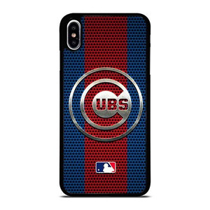 CHICAGO CUBS METAL LOGO iPhone XS Max Case Cover