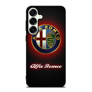 ALFA ROMEO RED CARBON LOGO Samsung Galaxy S25 Plus Case Cover ALFA ROMEO RED CARBON LOGO Samsung Galaxy S25 Plus Case Cover