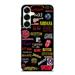 ALL CLASSIC ROCK BAND REVOLUTION LOGO Samsung Galaxy S25 Plus Case Cover